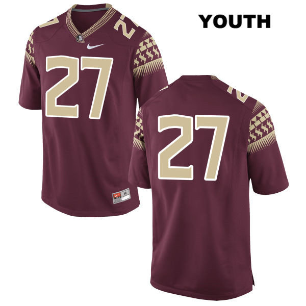 Youth NCAA Nike Florida State Seminoles #27 Tyriq Withers College No Name Red Stitched Authentic Football Jersey HCU2569KF
